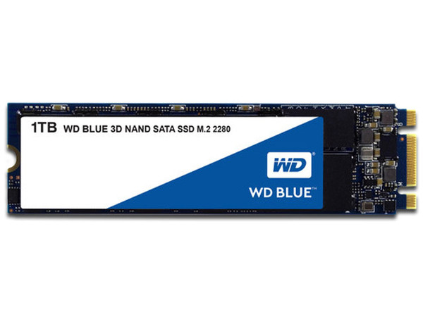 Unidad de Estado Sólido Western Digital Blue 3D de 1TB, M.2 2280.