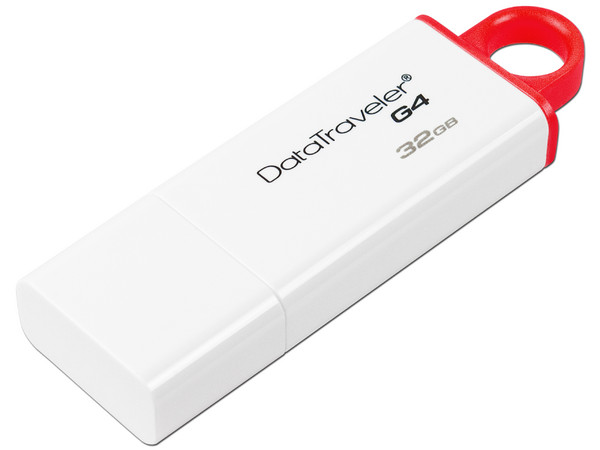Unidad Flash USB 3.0 Kingston DataTraveler G4 de 32 GB.