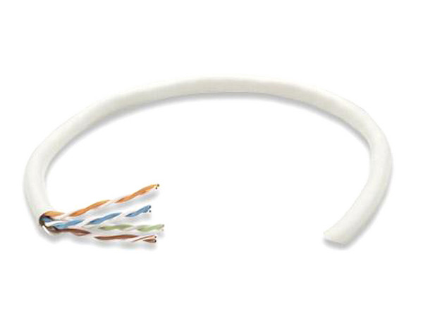 Cable UTP Cat5e, Bobina, U/ UTP, 305 m, 24 AWG, Gris