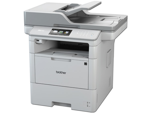 Multifuncional láser monocromática empresarial Brother MFC-L6900DW, Impresora, Copiadora, Escáner, Fax, Wi-Fi, Ethernet, USB.