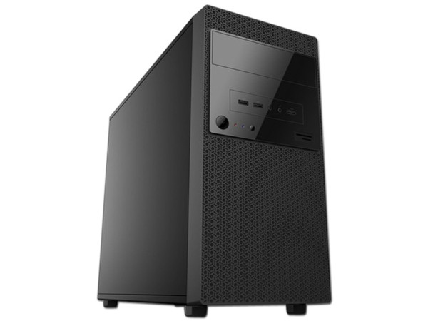 Gabinete KMEX CM3U22 con fuente de 450W, Micro-ATX.