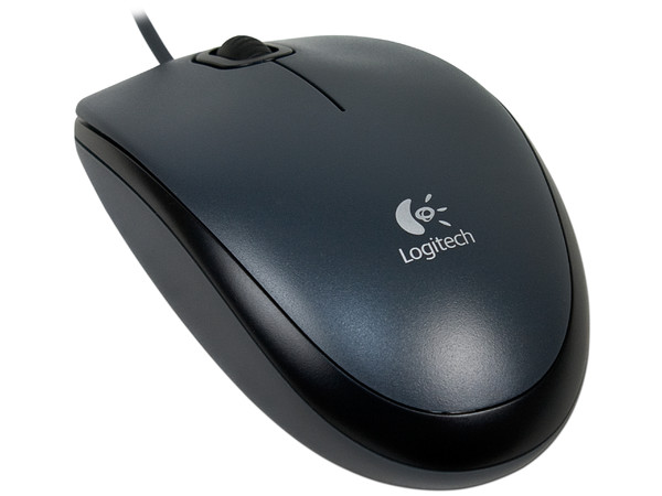 Mouse Óptico Logitech M90, USB.