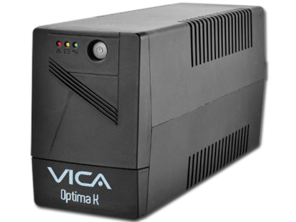 No-Break Vica Optima K de 1,000VA/550W con 6 conexiones Nema 5-15R.