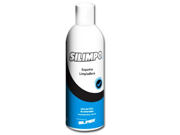 Espuma limpiadora Silimex, de uso externo, 454ml.