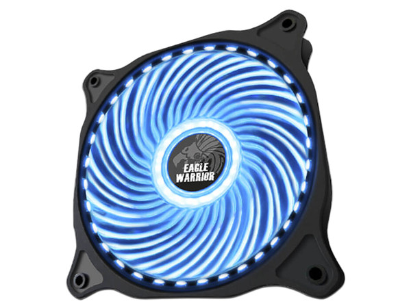 Ventilador Eagle Warrior 33 con Leds Azules, 120 mm.