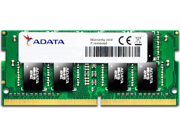 Memoria ADATA SODIMM DDR4, PC4-19200 (2400MHz), 8 GB.