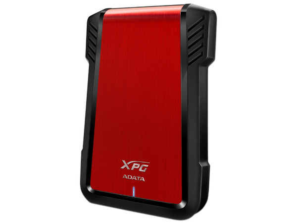 Gabinete ADATA EX500 para SSD ó HDD de 7mm y 9.5mm, Convierte tu SSD (SATA) en un Disco Externo USB 3.0. Color Rojo