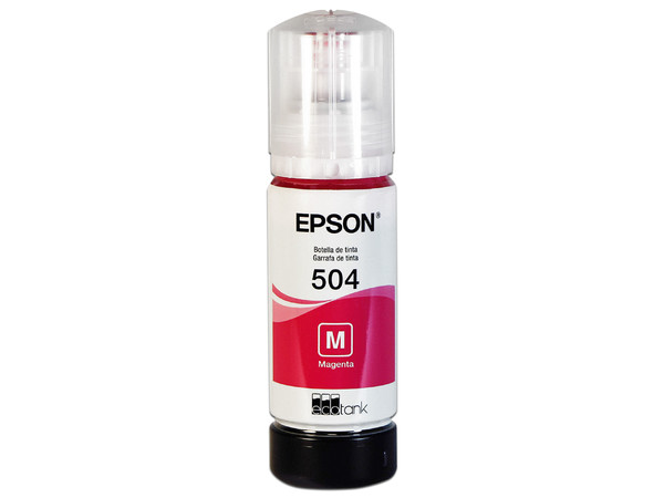 Botella de tinta Epson, Magenta, Modelo: T504320-AL